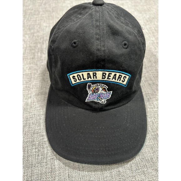 Vintage Orlando Solar Bears Hat Cap American Needle Adjustable Strapback Hockey - Picture 1 of 8